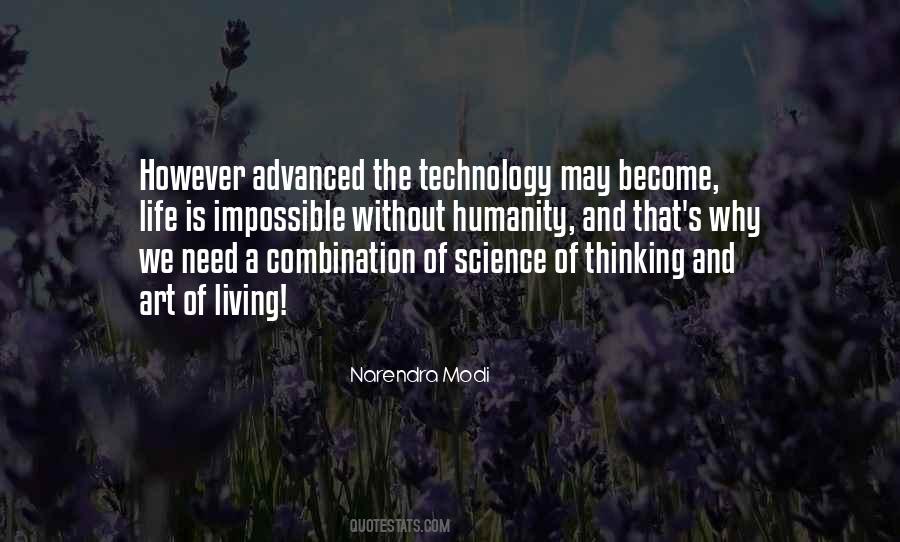 Quotes About Advanced Technology #1336082