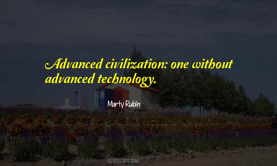 Quotes About Advanced Technology #1445641