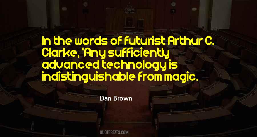 Quotes About Advanced Technology #1607121