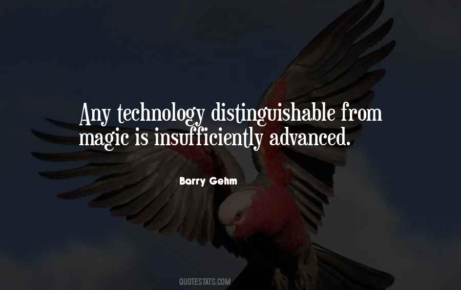 Quotes About Advanced Technology #862808