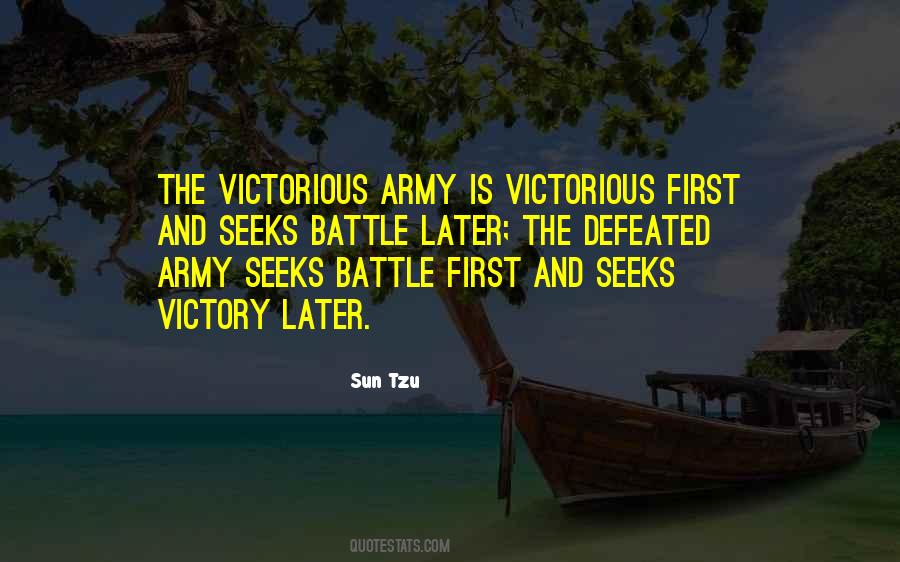 Defeated Army Quotes #159983