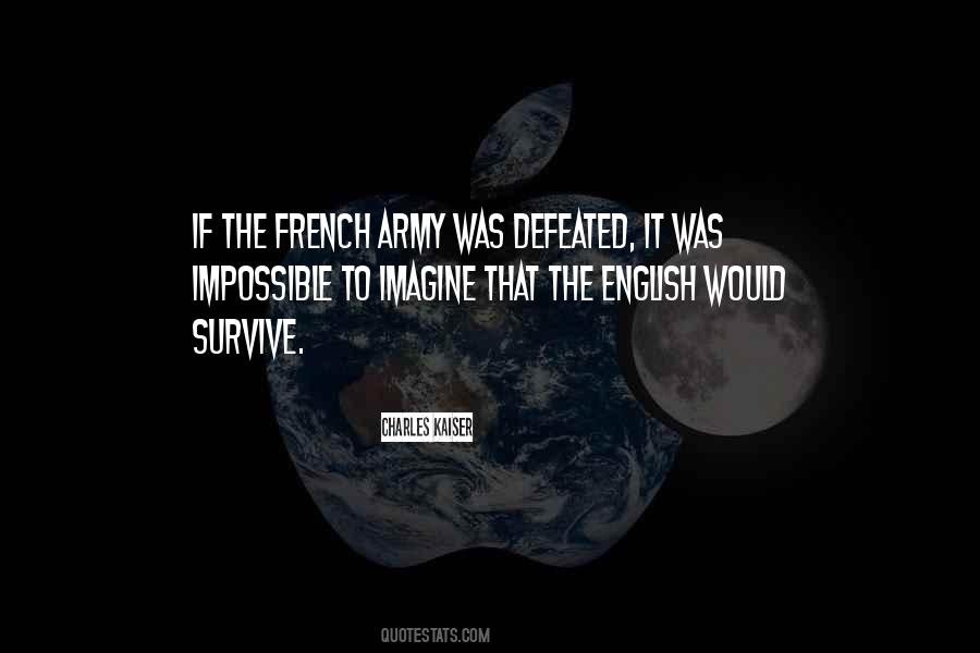 Defeated Army Quotes #244190