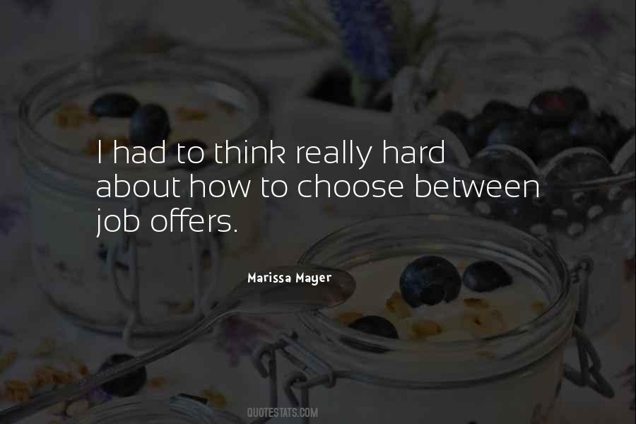 Quotes About Job Offers #847415