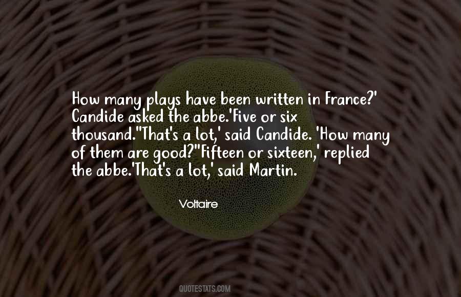 Quotes About Playwriting #1508044