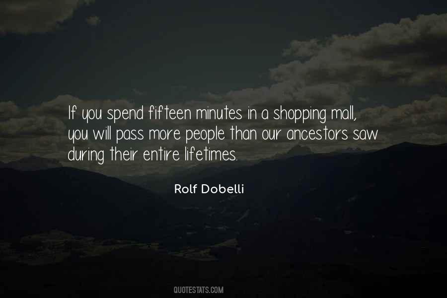 Quotes About Mall Shopping #1029841