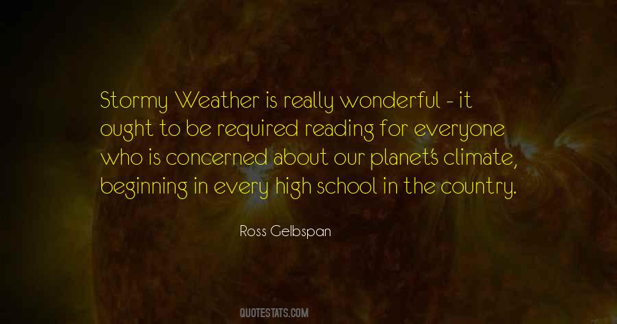 Quotes About School Climate #1731629