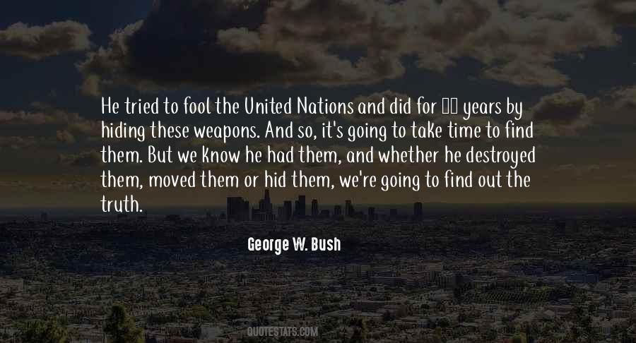 Quotes About The United Nations #1239141