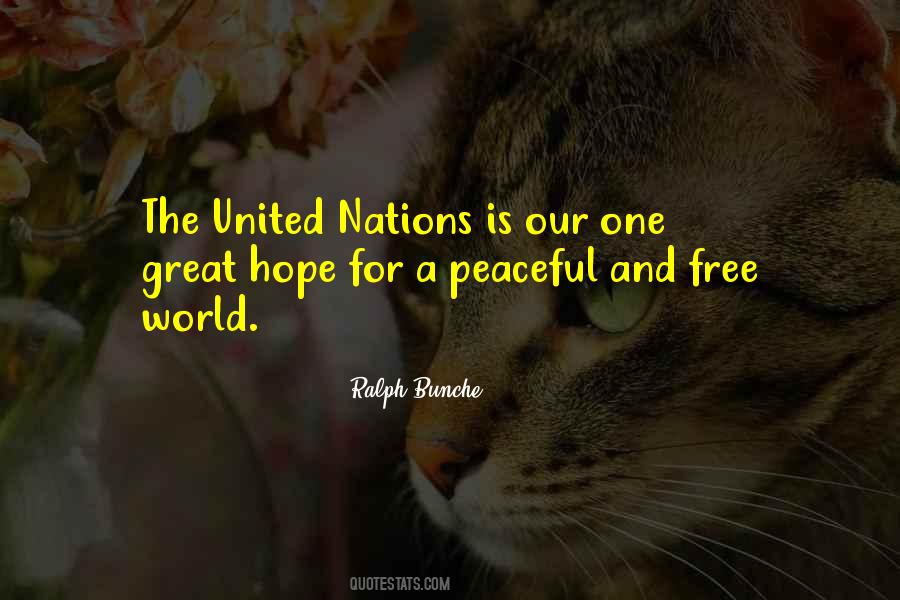 Quotes About The United Nations #1296178