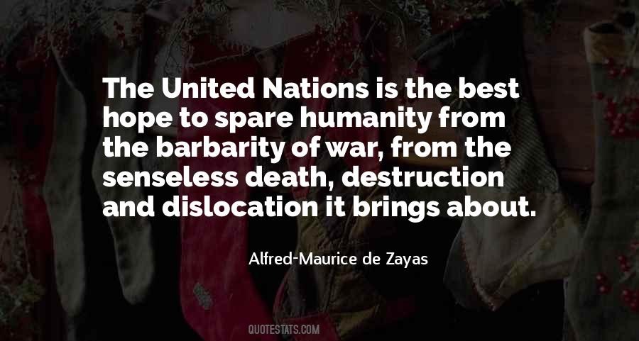 Quotes About The United Nations #1826017