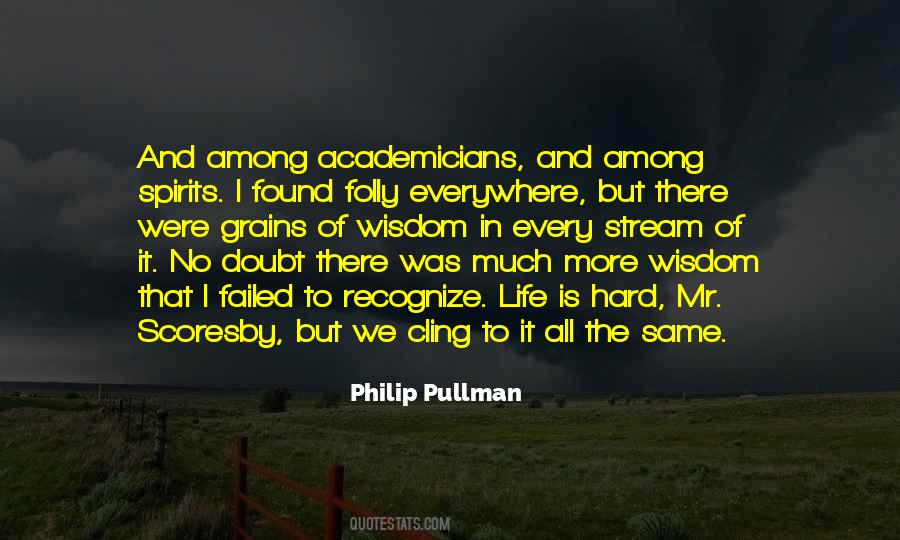 Quotes About Academicians #1130097