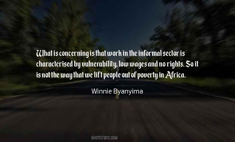 Quotes About Informal Sector #1160140