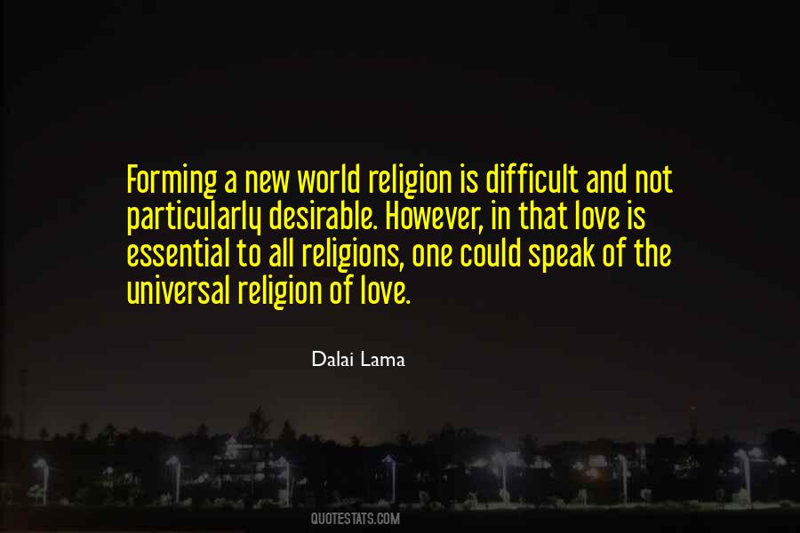 World Religion Quotes #509863