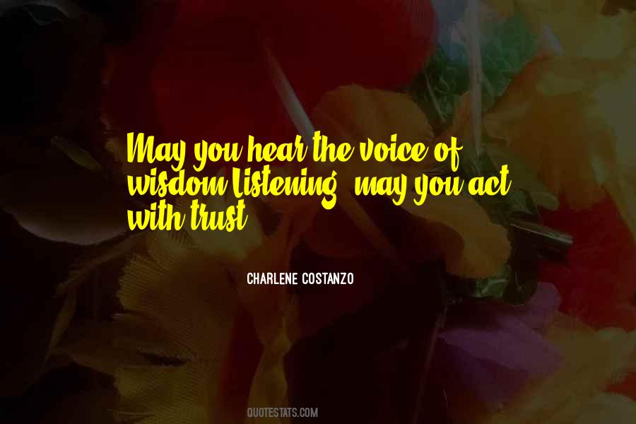 Quotes About Listening To Your Inner Self #386411