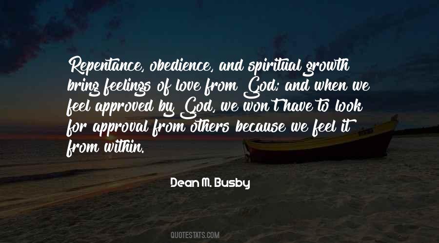 Quotes About God's Approval #1527118