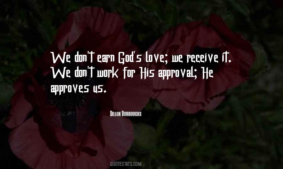 Quotes About God's Approval #511584