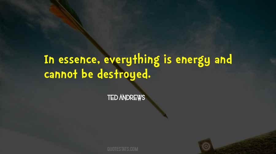 Everything Is Energy Quotes #1377954