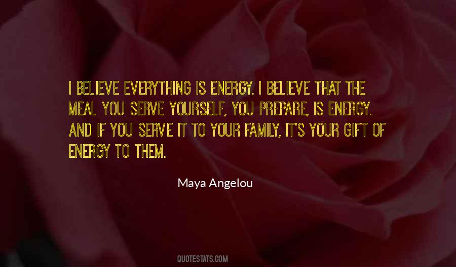 Everything Is Energy Quotes #416518