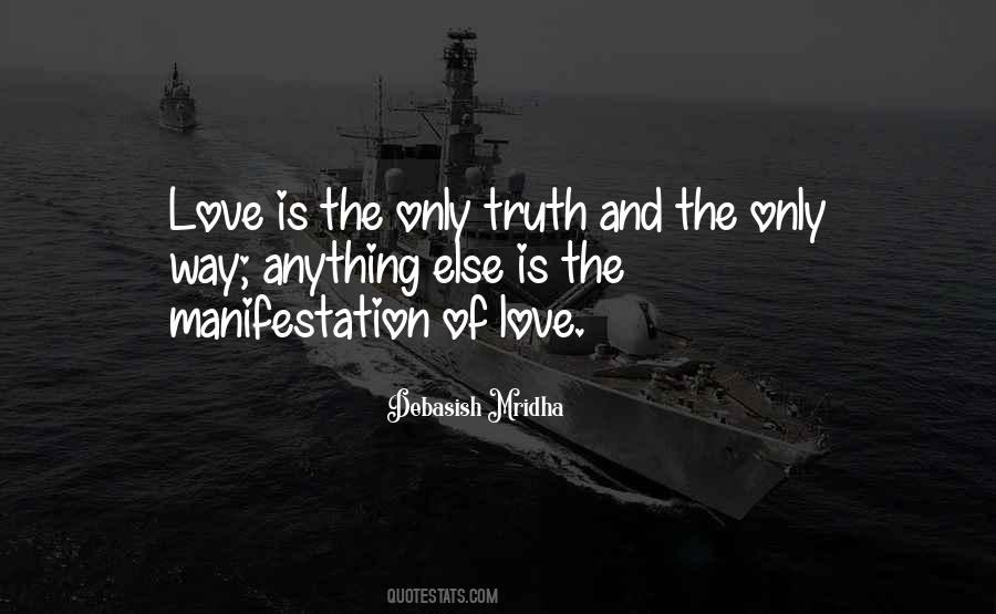 Love Manifestation Quotes #1468203