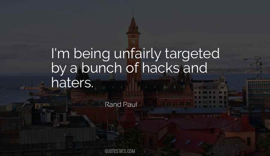 Quotes About Being Targeted #705023