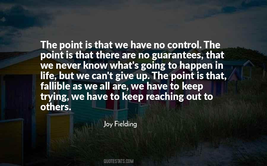 Quotes About Giving Up Control #302860
