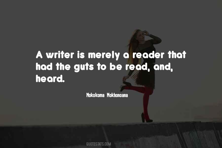 Quotes About Readers And Writers #1006808