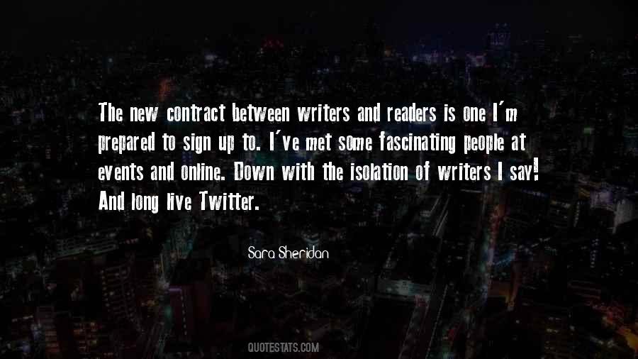 Quotes About Readers And Writers #180550