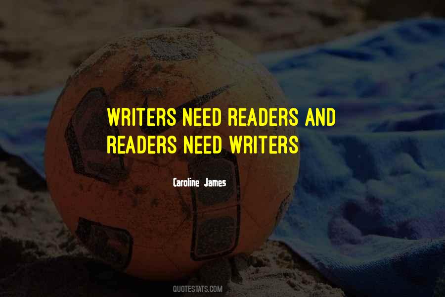 Quotes About Readers And Writers #200485