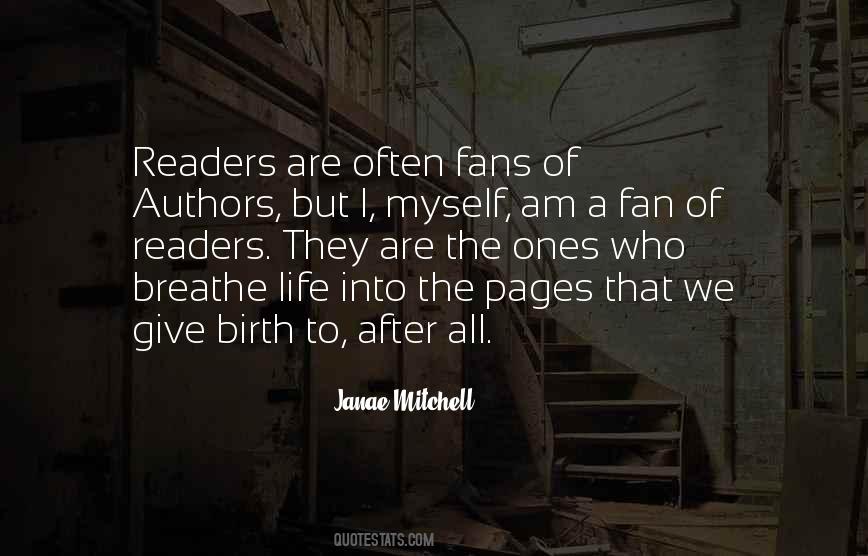 Quotes About Readers And Writers #747958