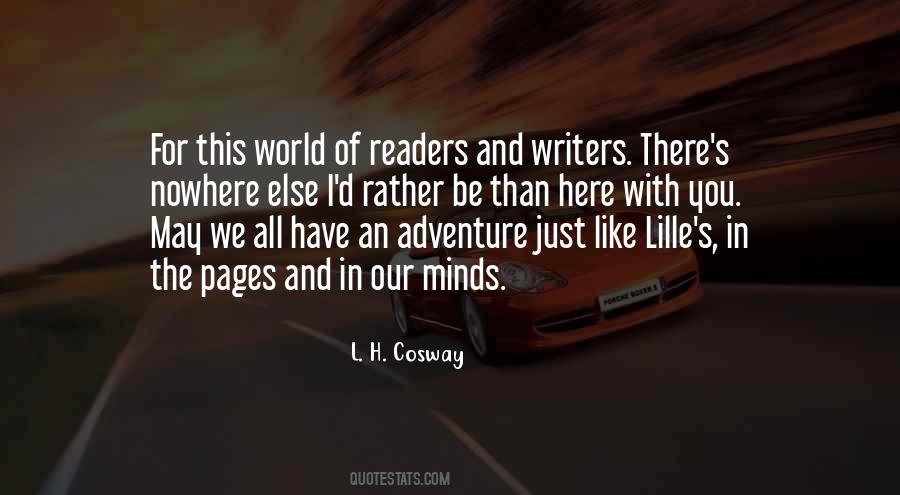 Quotes About Readers And Writers #763836