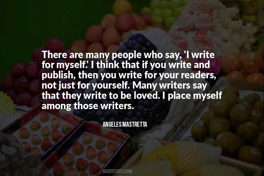 Quotes About Readers And Writers #899366