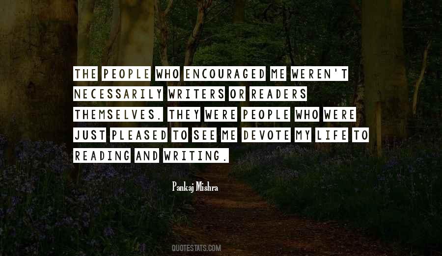 Quotes About Readers And Writers #938374