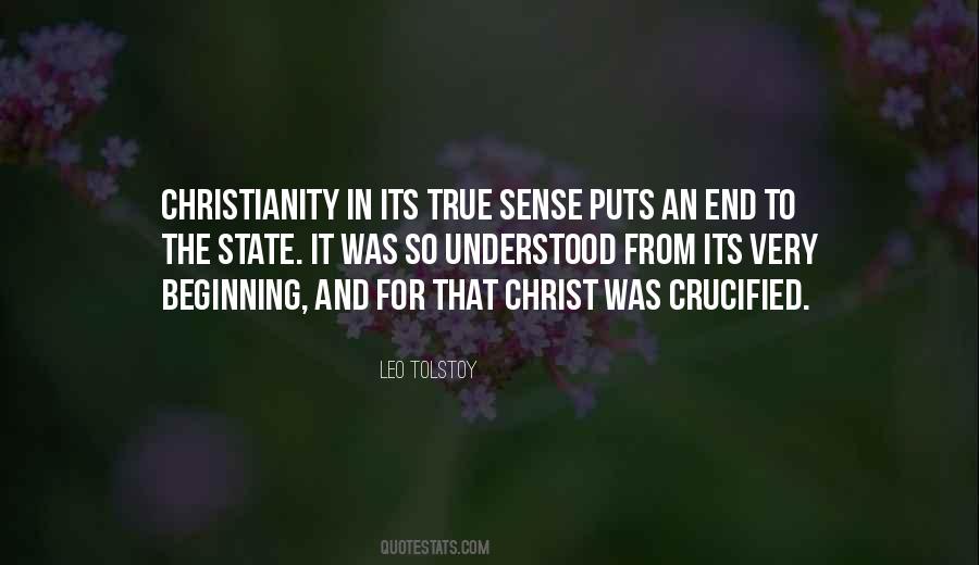 Quotes About True Christianity #79426