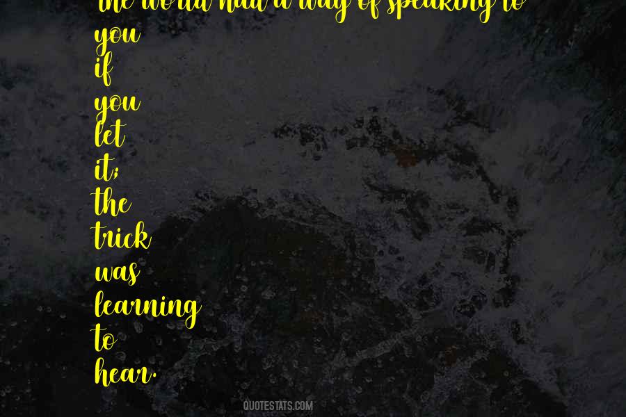Quotes About Not Knowing What You're Talking About #1314939