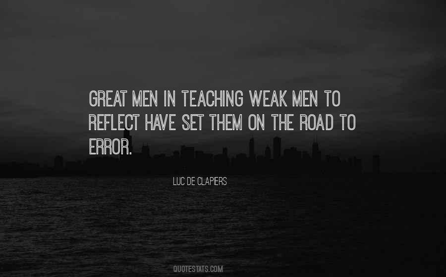 Man On The Road Quotes #1200198