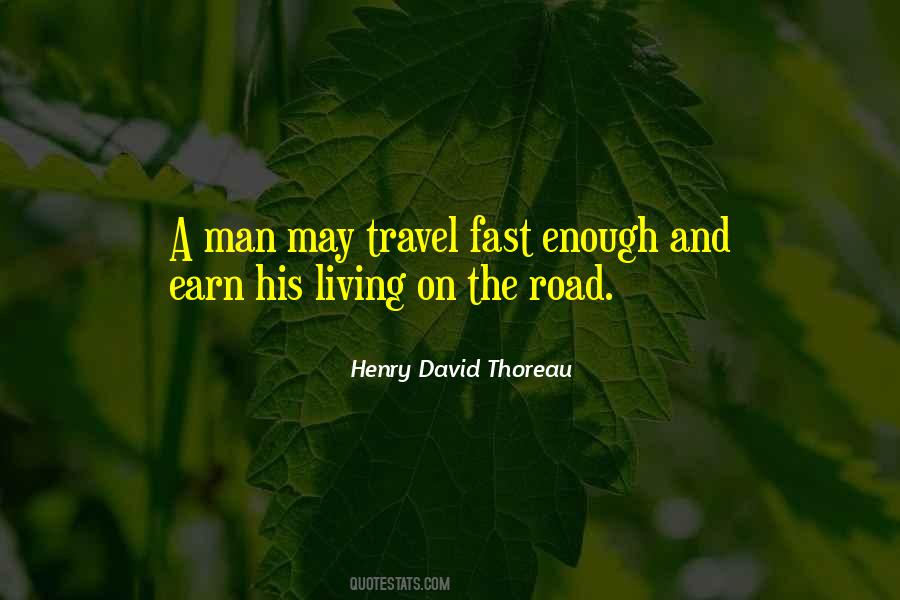 Man On The Road Quotes #601505