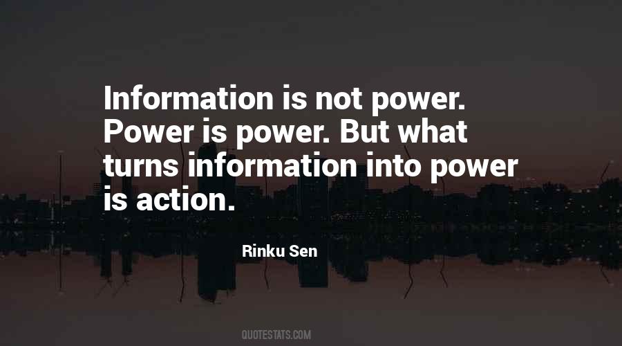 Quotes About Information Is Power #1398277