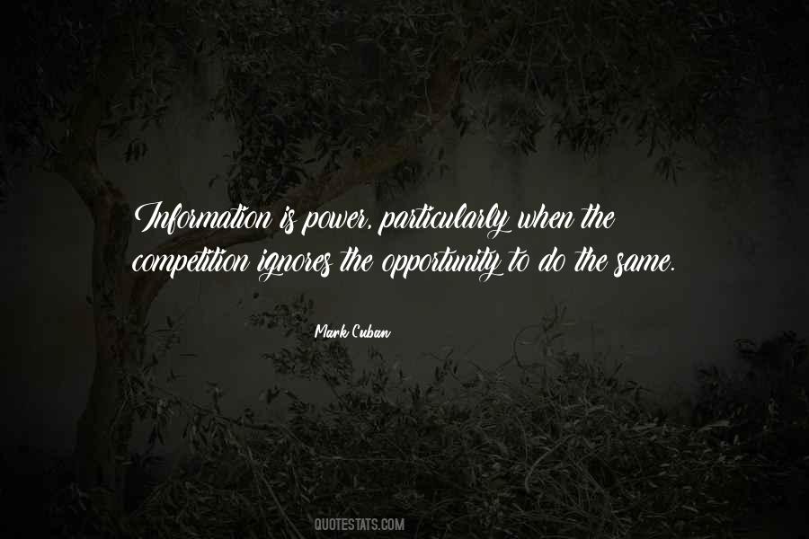 Quotes About Information Is Power #364551