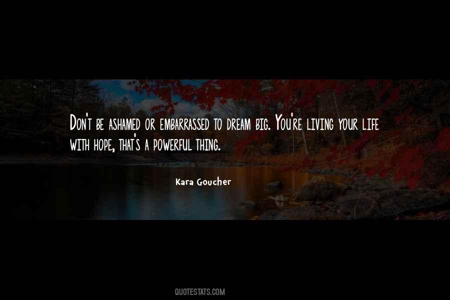 Living Your Dream Quotes #857928
