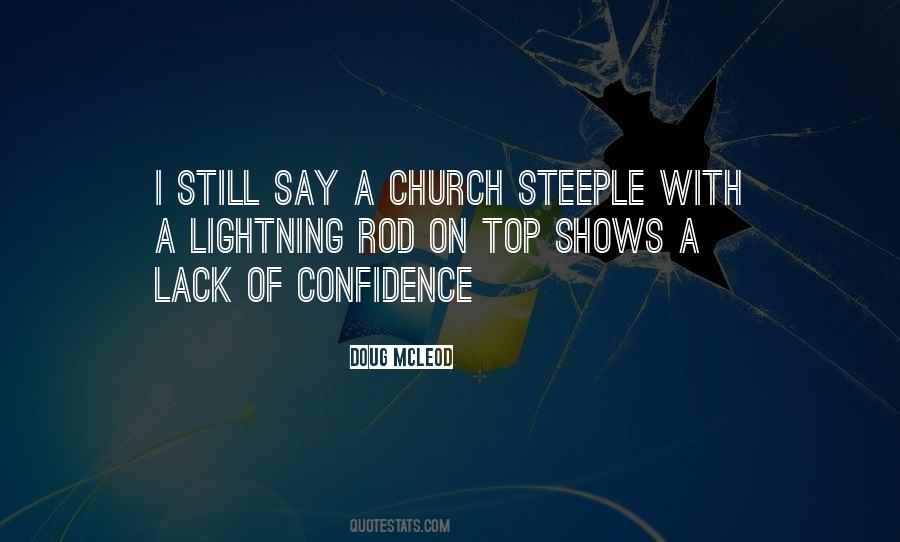 Church Steeple Quotes #1357904
