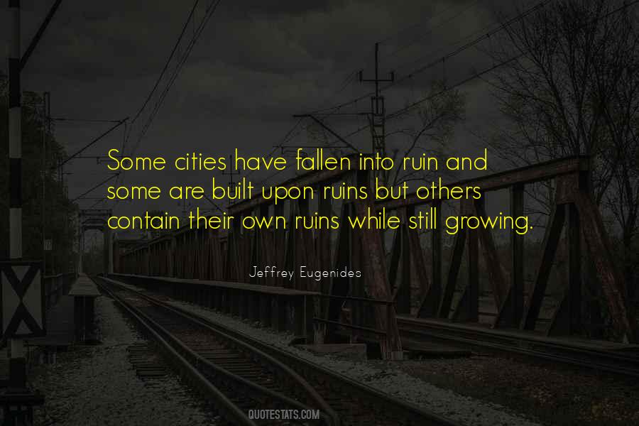 Built Cities Quotes #1317062