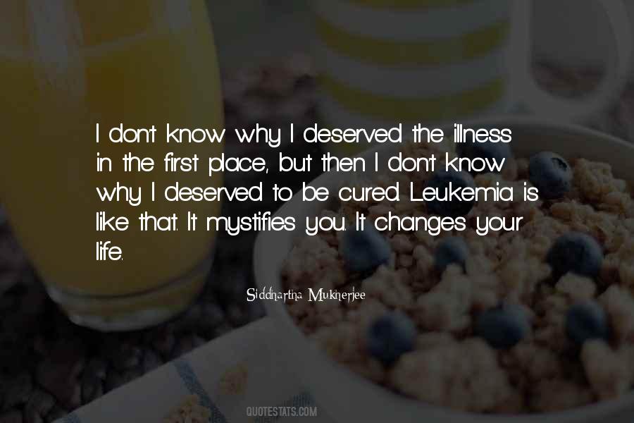 Quotes About Leukemia #1087277