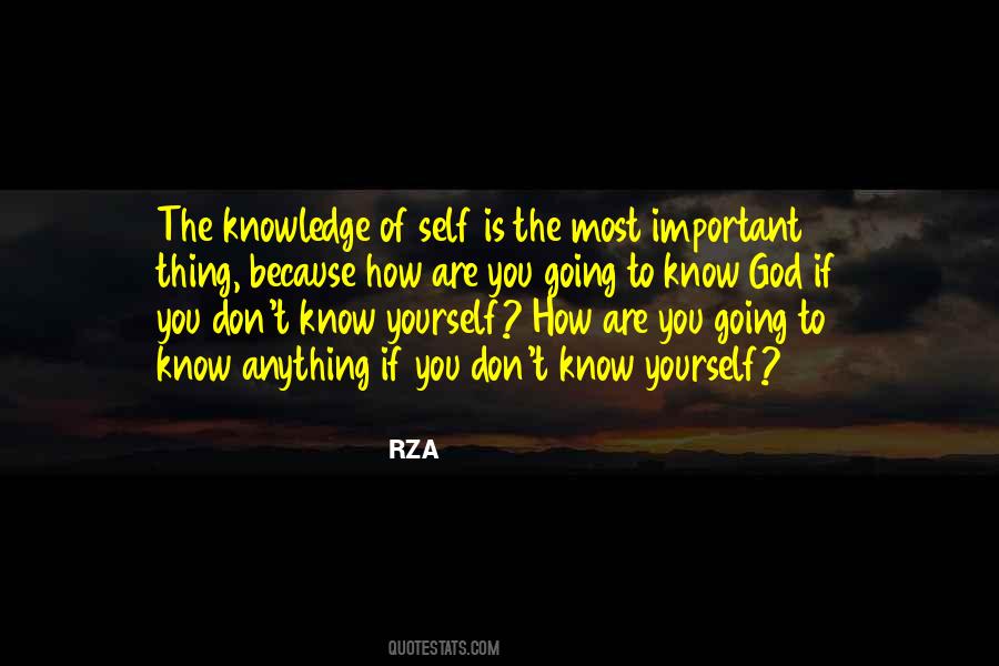 Quotes About Knowledge Of Self #1415837