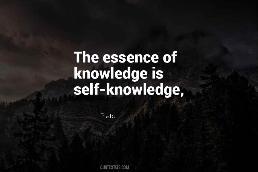 Quotes About Knowledge Of Self #173670