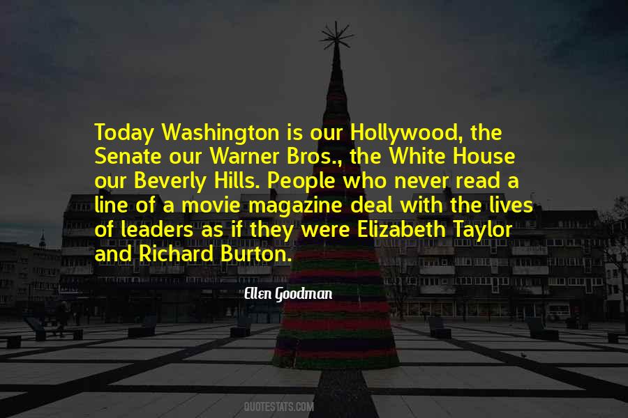 Quotes About Hollywood Hills #1483499