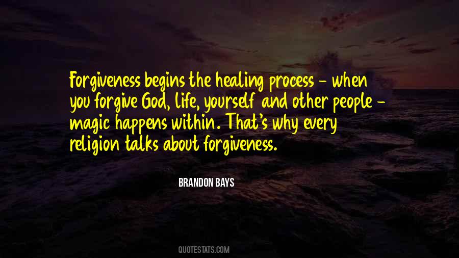 Healing Begins Quotes #177101