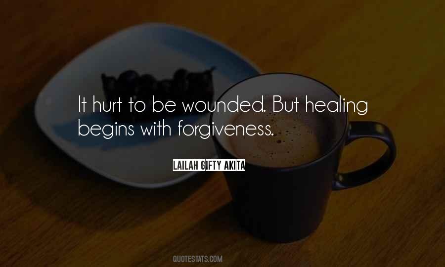 Healing Begins Quotes #1869006