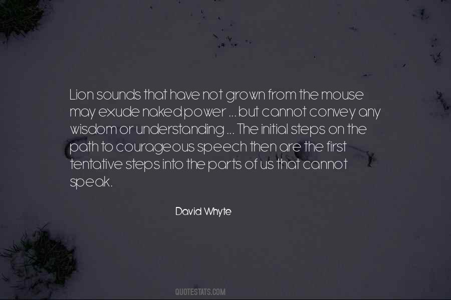 Quotes About Power Of Speech #1256575