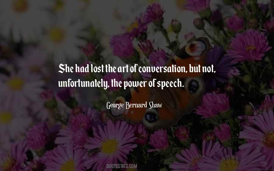 Quotes About Power Of Speech #647111