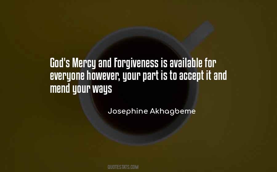 Quotes About Mercy And Forgiveness #892850