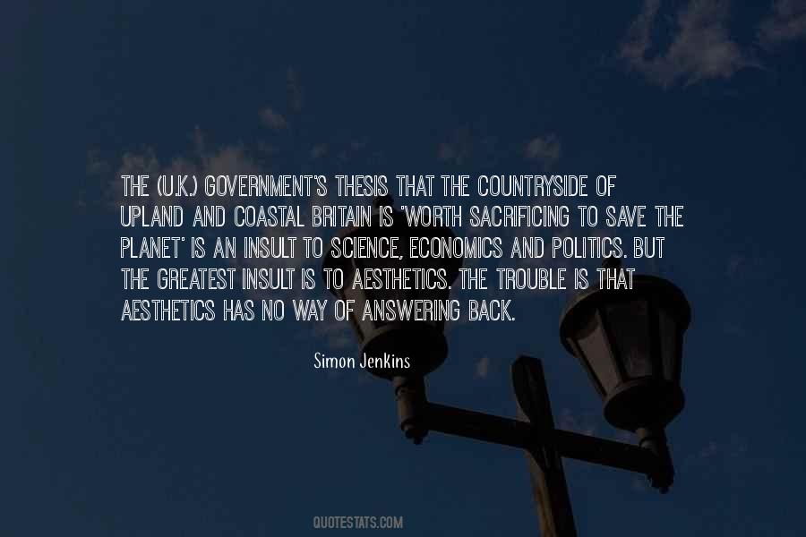 Quotes About Economics And Politics #1390837